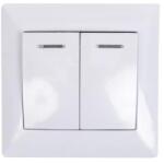 Z-tools Intrerupator Dublu cu LED, Z-tools (ZLN-ZTS9049)
