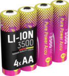 Ansmann Li-Ion Akku Mignon AA Typ 3500 (min. 3200 mAh) Akkukészlet Lítiumion 3250 mAh 1.5 V 1 db (1312-0042) (1312-0042)