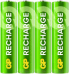 GP Recharge Mikroakku NiMH 800 mAh 1.2 V 4 db (RCH80AAA004C4) (GPRCH80AAA004C4)