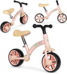 ECOTOYS Kétkerekű futóbicikli, ECOTOYS LC-V1252, rózsaszín, EVA habkerekek 19, 5 cm, acél váz, állítható ülésmagasság: 33-41 cm, kormányfordulás határoló, 36 hónapos kortól (TF3901)