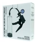 B-Series Pompă penis Powerpump Pro 01 Clear, vacuum manual, manometru, silicon și ABS (60-00017)