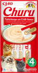 Inaba Foods Recompense pentru pisici Churu cu ton crab 4 buc x 14 gr
