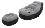 Intex Ultra Lounge Felfújható Fotel, Lábtartóval, 99x130x76cm - Laza Otthoni Kikapcsolódáshoz, Komfortos Üléssel (Intex 68564)