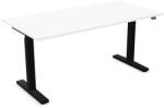 Nowy Styl Íróasztal NOWYSTYL elektromosan állítható magasságú 1600x800 mm fekete T-lábas fehér (WEUP009-00000013) - iconink
