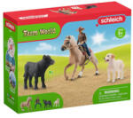 Schleich Echitație Western (SLH42578) Figurina