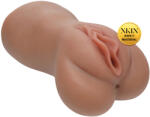 XKIN - vagin artificial realist - L (natur închis la culoare) (8714273028891)