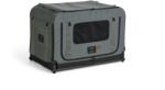 FikaGO kennel pliabil pentru transport Queen M verde