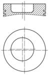 MAHLE dugattyú MAHLE 004 45 10 (004 45 10)