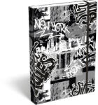LIZZY Füzetbox, A4, LIZZYSULI, "Street Rules (TICLFBSRA4) - officepantry