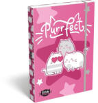 LIZZY Füzetbox, A4, LIZZYSULI, "Kit tok Stars Purrfect (TICLFBKSA4) - officepantry