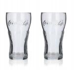 Coca-Cola Italos Pohár Coca Cola Iconic Glass Ikonikus Forma 300 ml 2 Db (2619)