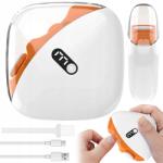 Bedee 350mAh elektromos vágó beépített LED-del és reszeléktárolóval (350mAh Elektryczny obcinacz )