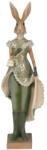 Clayre & Eef Figurina Iepuras Paste Girl din polirasina 11x8x33 cm (6PR3592)