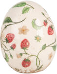 Clayre & Eef Ou decorativ Paste ceramica multicolora 10x12 cm (6CE1919M)