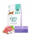 Optimeal Superpremium felnőtt hosszú szőrű macskáknak kacsahús 10kg