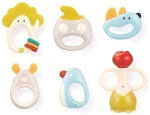 Raya Toys Комплект бебешки дрънкалки Raya Toys - Shake the Baby Dinosaur, с гризалки, 6 броя (503125125)