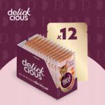 delickcious Karma macskáknak Lazac és sajt csíkok levesben 12x85g