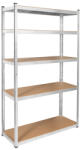 Rebel Power Raft metalic de depozitare cu 5 polite MDF reglabile, 750 kg, Rebel (RB-1252)