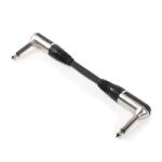 FrontStage 6, 35mm-Jack kábel, 15cm, textil (CJ-HC-6, 3mm-6, 3mm-15) (CJ-HC-6,3mm-6,3mm-15)