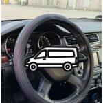 Autolife műbõr kormányvédõ, 40 cm, fekete-piros 2395-40 (2395-40)
