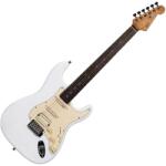 Henry's Snake II Classic matt ST-1CM Rattle - White elektromos gitár