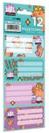 LIZZYSULI Füzetcímke, 12 db, LIZZYSULI, Lollipop Capybara (TICLFCLC) (7730001000)