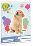 Ars Una Ars Una: Cuki Állatok - Golden retriever 2. osztályos vonalas füzet A/5 16-32