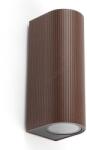 Faro Barcelona FARO 70329 - Външно стенно осветително тяло ESTELA 2xGU10/5W/230V IP65 кафяво (FA70329)