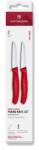 Victorinox Комплект ножове SWISS CLASSIC 8 cm, комплект 2 бр. , червен, пластмаса, Victorinox (VN674912C1)