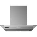 Heinner Hota decorativa Heinner HDCH-MD630GIX, Butoane tip PUSH, Putere de absorbtie 630 m3 H, 60 cm, inox sticla Hota