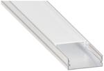 SmartLED Beépíthető profil LED-szalagokhoz, 1 m, ezüst/fehér 7540 (SD0103)