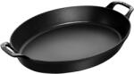 Staub Tavă Ovală de copt din fontă neagră 21 cm Staub (ST1302123)