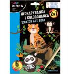 kidea Kaparós Állatos Színezőkönyv 6 lap Érintőceruza (WKDKA)