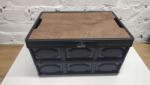 CE 30L-es összecsukható doboz fedéllel kemping box rendszerező vízálló (B0F21Q8TQ1)