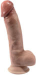 SilexD Dildo din Silicon SILEXD Real Skin Supreme Model 1 21 cm Dildo