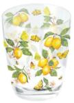 Ambiente B. V Citromos üvegpohár - 250 ml - Fresh Lemons (VR-14320365)
