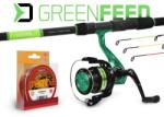 Delphin Set feeder lanseta, mulineta 4000, fir, Delphin GreenFEED 3.6 m, A: 100 g (101002639)