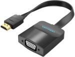 Vention Adaptor video Vention, HDMI (T) la VGA (M), 0.15m, conectori auriti, rezolutie 1080p la 60Hz, negru, 74345 (timbru verde 0.08 lei) - 6922794743458 (74345)