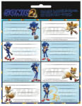 Sonic, a sündisznó Sonic a sündisznó Speed füzetcímke 16 db-os