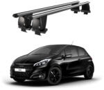  Bare transversale aluminiu Peugeot 208 2015-2019 pentru plafon neted (230526-3)