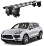  Bare transversale aluminiu pentru Porsche Cayenne 92A 2011-2017, plafon neted (230526-6)