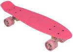 Pennyboard cu roți cu LED-uri, 56 cm PINK Skateboard