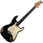 Henry's Snake II Relic ST-1N Mamba - Black elektromos gitár