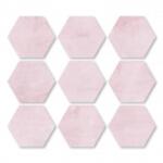 Oliver Design Középdekor Old - Pilar Rosa Hexa Rett. /11cm/ I. O (buold31plr0010)