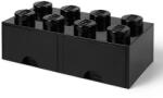 LEGO® Cutie depozitare LEGO 2x4 cu sertare, negru (40061733) - carlatoys