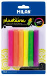 MILAN Plastilina 6x11.5 g Neon MILAN (914706N)