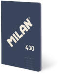 MILAN Caiet A4 48 file romana cusut Albastru MILAN - Set 3 (57242G48B)