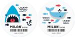 MILAN Radiera Shark Attack MILAN - Set 40 (PNMD4740)