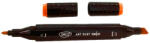 Daco Marker grafic Portocaliu fluorescent DACO MK600PFL - Set 6 (MK600PFL)