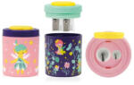 MILAN Ascutitoare plastic dubla cu container Fairy Tale MILAN - Set 12 (20161912FR)